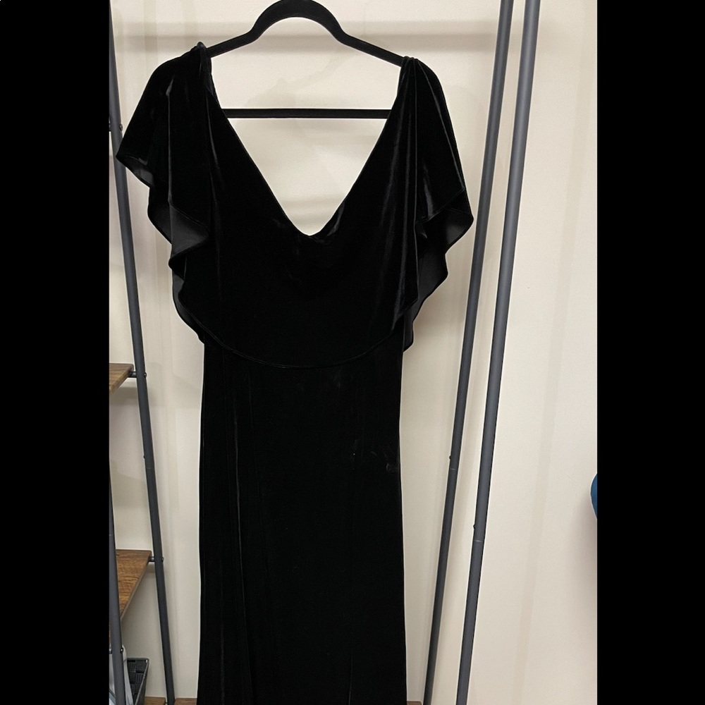 Black Velvet Dress